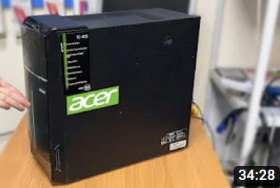 Ремонт системного блока Acer Aspire TC-605.