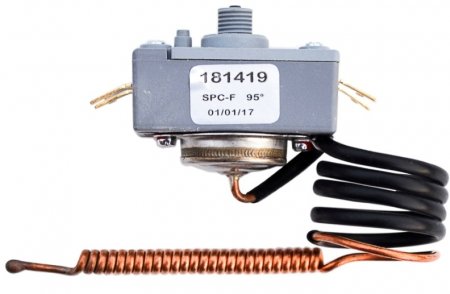 Термостат SPC-F защитный, 20 Ампер / 250 Вольт
