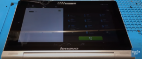 Ремонт планшета Lenovo B6000 3G Yoga Tab не включается.