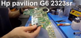 Ремонт Ноутбука HP Pavilion G6 2323sr. Как прошить BIOS на программаторе?